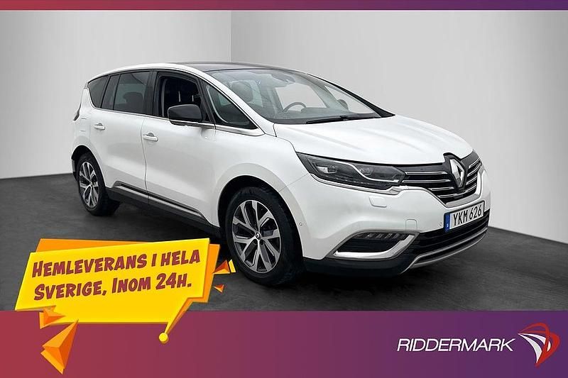 Vit Begagnad 2017 Renault Espace | 209 900 kr (Lite dyr) - Bild 1/3