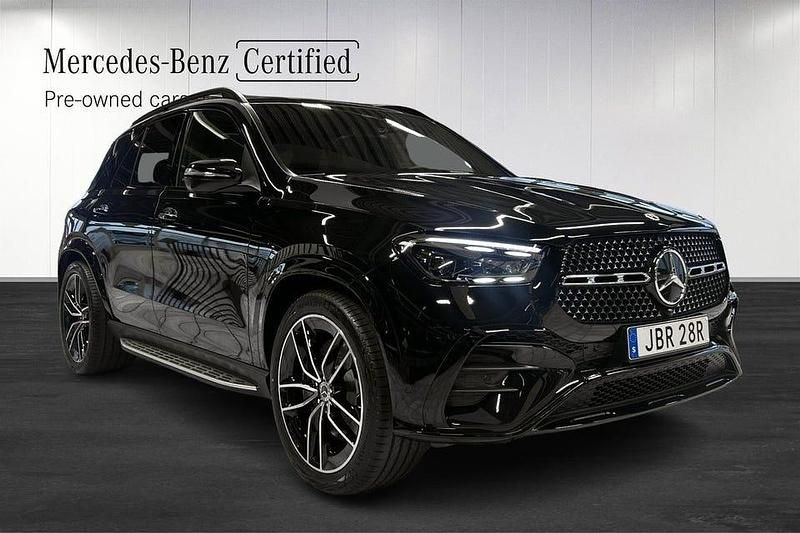 Svart Begagnad 2025 Mercedes GLE350 AMG line SUV | 1 059 900 kr - Bild 1/4