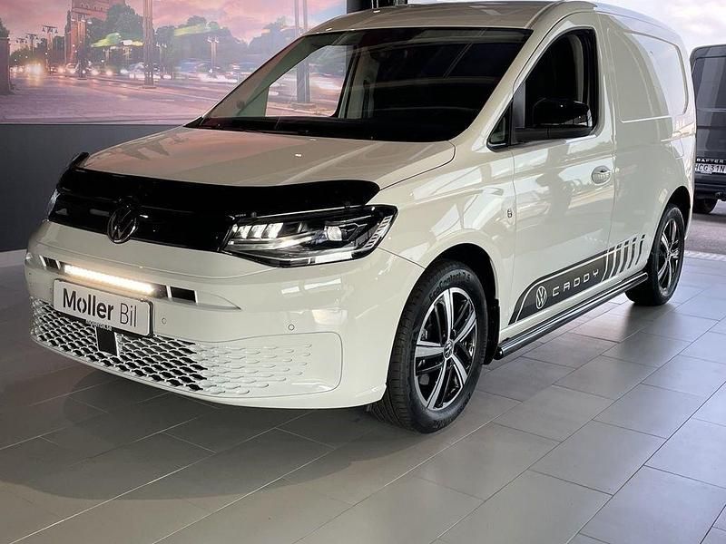 Vit (candyvit) Ny 2025 VW Caddy Minibuss | 361 250 kr (Superpris) - Bild 1/4