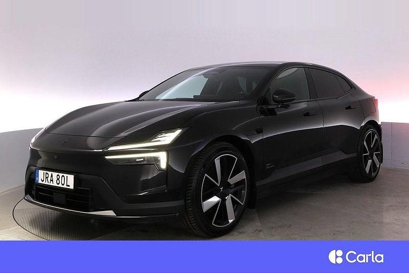 Svart Ny 2024 Polestar 4 Plus SUV | 709 900 kr - Bild 1/4