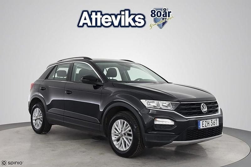 Svart Begagnad 2021 VW T-Roc SUV | 179 900 kr (Marknadspris) - Bild 1/3