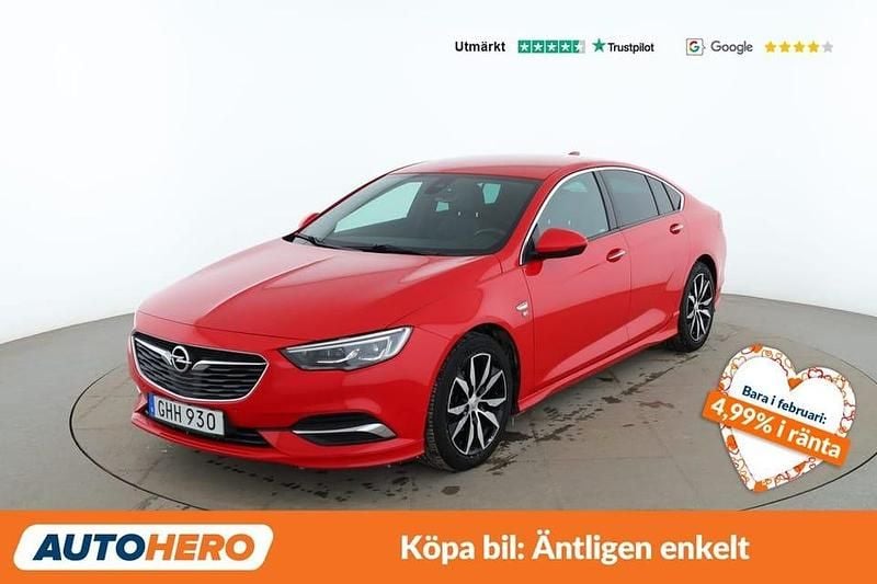 Röd Begagnad 2017 Opel Insignia Sport Halvkombi | 156 000 kr (Marknadspris) - Bild 1/4