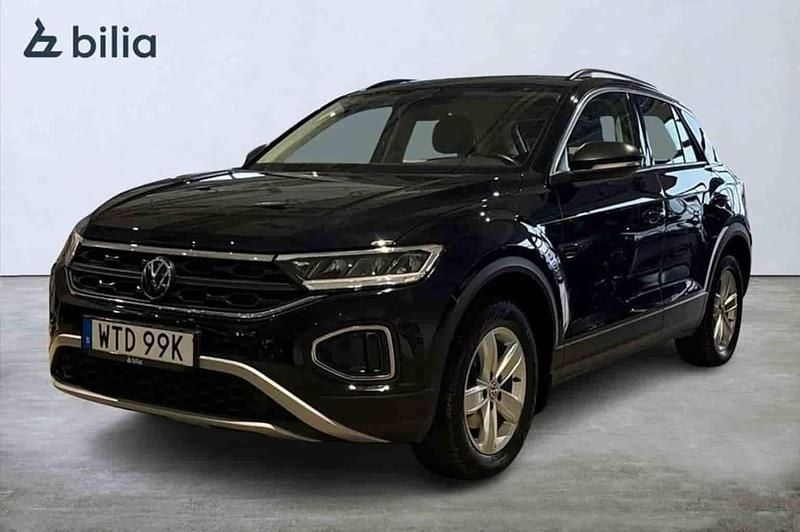Svart Begagnad 2022 VW T-Roc SUV | 214 900 kr (Bra pris) - Bild 1/1