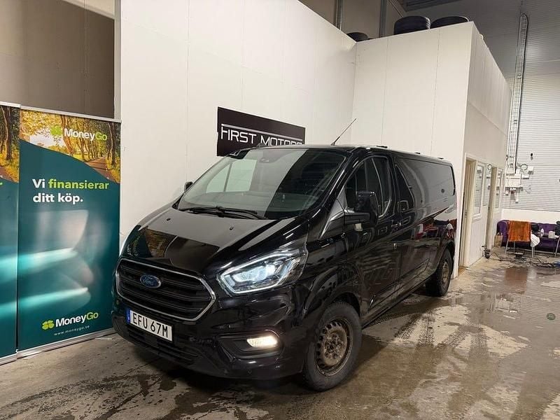 Svart Begagnad 2021 Ford Transit Custom Van | 169 990 kr (Superpris) - Bild 1/4