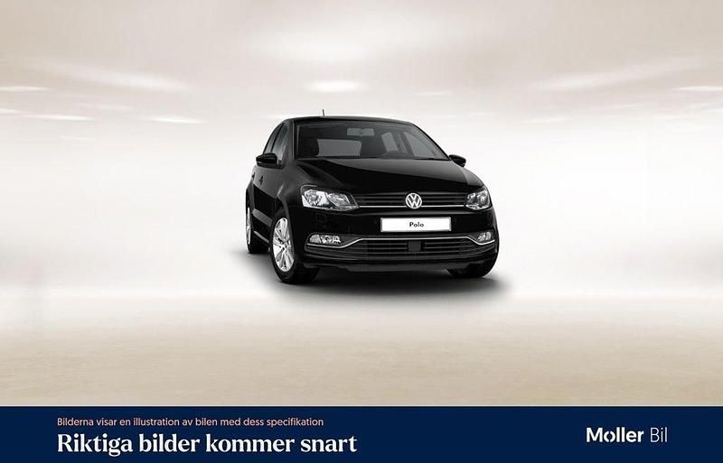 Svart Begagnad 2016 VW Polo Halvkombi | 94 900 kr (Marknadspris) - Bild 1/4