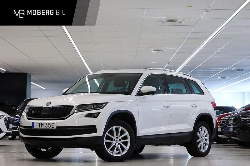Vit Begagnad 2019 Skoda Kodiaq Business Line SUV | 309 900 kr (Marknadspris) - Bild 1/3