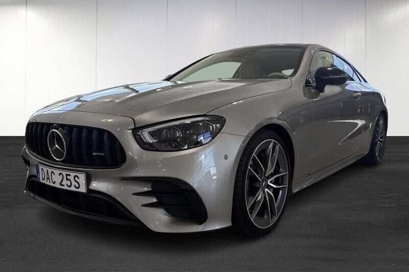 Silver Begagnad 2021 Mercedes E53 AMG AMG Sportkupé | 694 900 kr (Marknadspris) - Bild 1/4