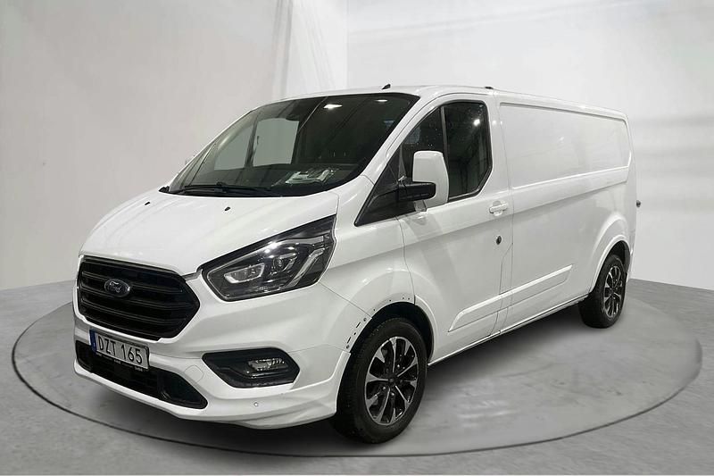 Vit Begagnad 2019 Ford Transit | 189 000 kr - Bild 1/4