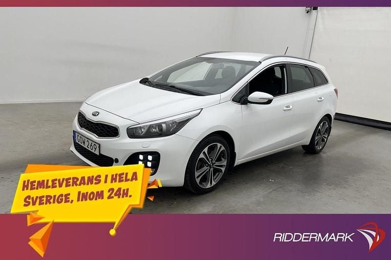 Vit Begagnad 2016 Kia Ceed GT-Line Kombi | 134 800 kr (Lite dyr) - Bild 1/3