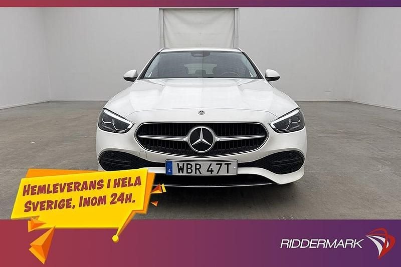 Begagnad Mercedes C300e Avantgarde 204 HK (150 kW) 2022 Vit Kombi