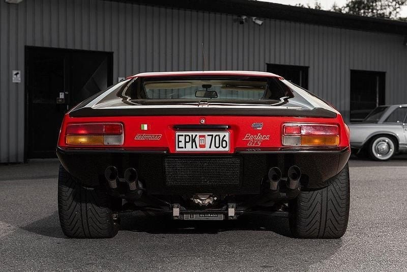 Begagnad De Tomaso Pantera 271 HK (199 kW) 1975 Röd Sportkupé