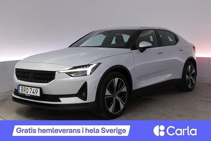 Begagnad Polestar 2 Pilot-lite 219 kW (299 HK) 2022 Silver Halvkombi