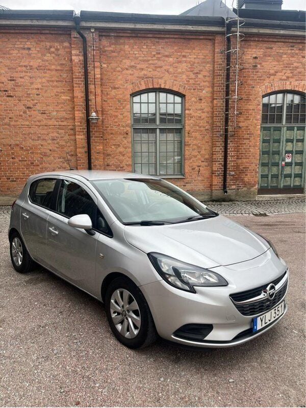 Grå Begagnad 2017 Opel Corsa Halvkombi | 108 900 kr (Bra pris) - Bild 1/4