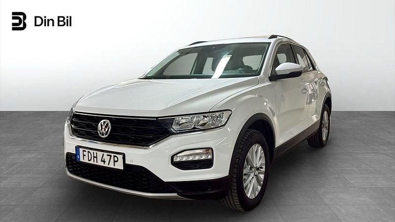 Vit Begagnad 2020 VW T-Roc Style SUV | 217 900 kr (Superpris) - Bild 1/4