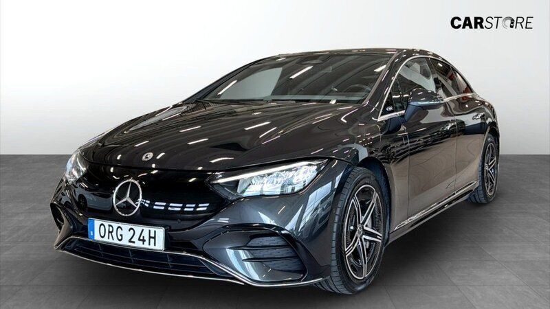 Grå (black) Begagnad 2022 Mercedes EQE350 AMG Sedan | 469 900 kr - Bild 1/4