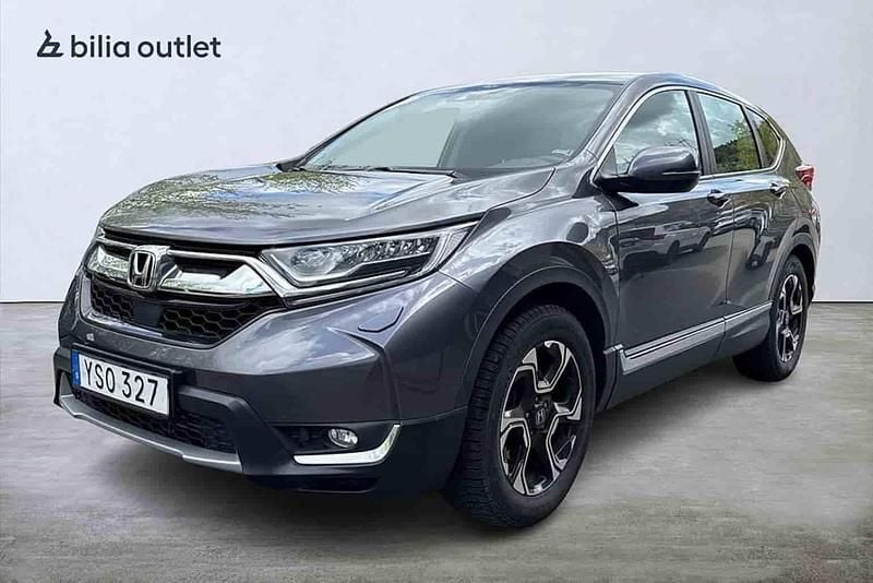Ljusgrå (grå) Begagnad 2018 Honda CR-V Elegance SUV | 189 900 kr (Bra pris) - Bild 1/1