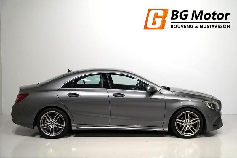 Begagnad Mercedes CLA200 AMG 157 HK (115 kW) 2018 Mörkgrå Sportkupé