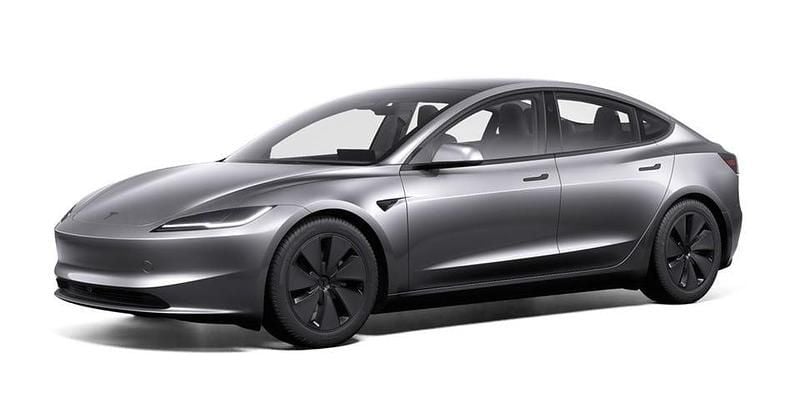 Begagnad Tesla Model 3 Standard Range 208 kW (283 HK) 2025 Quicksilver metallic Sedan