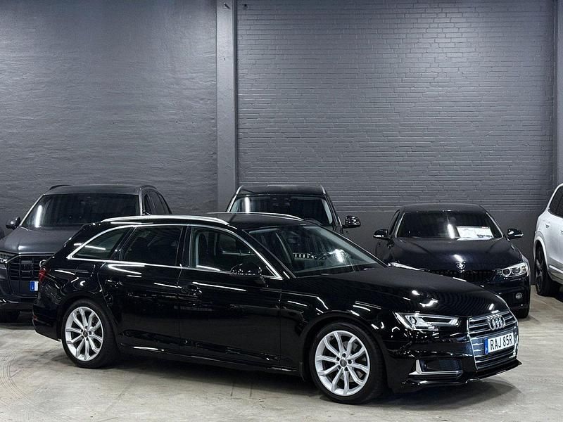Svart Begagnad 2019 Audi A4 Proline Kombi | 269 900 kr (Marknadspris) - Bild 1/4