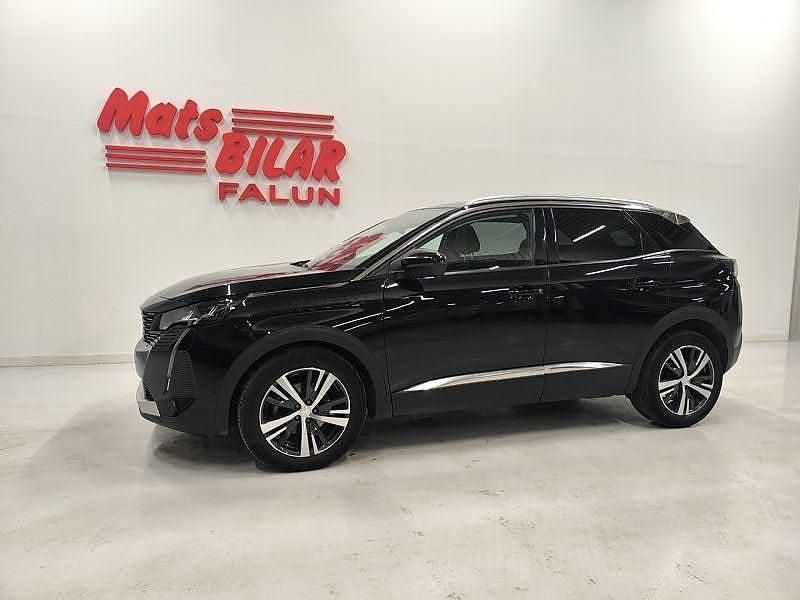 Svart Begagnad 2021 Peugeot 3008 Allure SUV | 239 900 kr (Lite dyr) - Bild 1/4