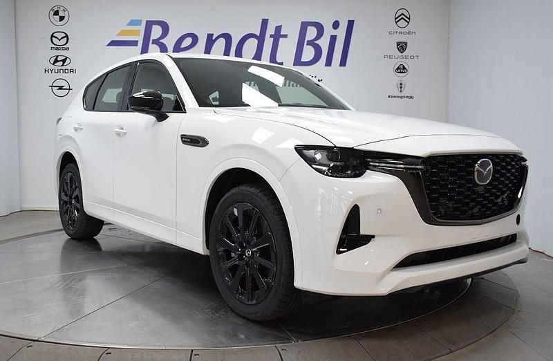 Ny Mazda CX-60 Homura-Line 327 HK (240 kW) 2025 Artic white SUV