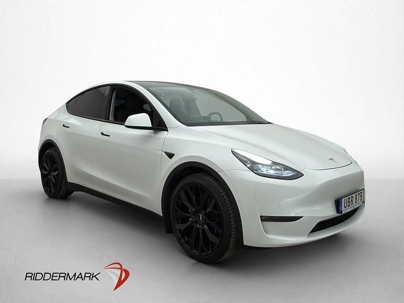 Begagnad Tesla Model Y Long Range AWD 378 kW (514 HK) 2021 Vit SUV