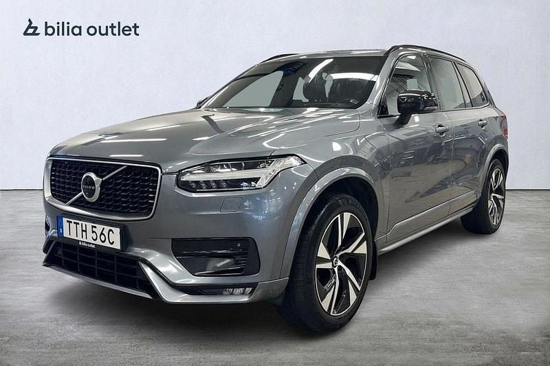Grå Begagnad 2019 Volvo XC90 R-Design SUV | 349 000 kr (Marknadspris) - Bild 1/3