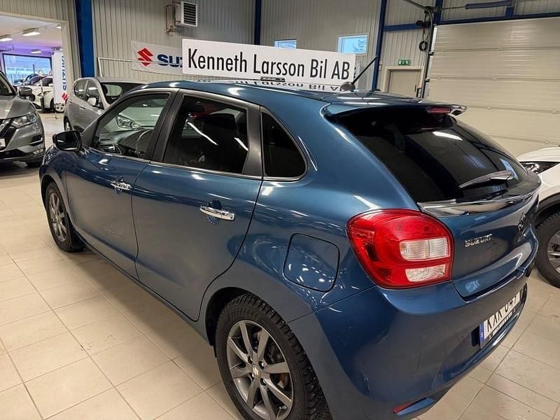 Begagnad Suzuki Baleno 112 HK (82 kW) 2016 Blå Halvkombi