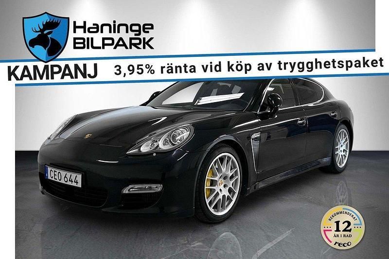 Svart Begagnad 2010 Porsche Panamera Turbo Sedan | 359 900 kr (Marknadspris) - Bild 1/2