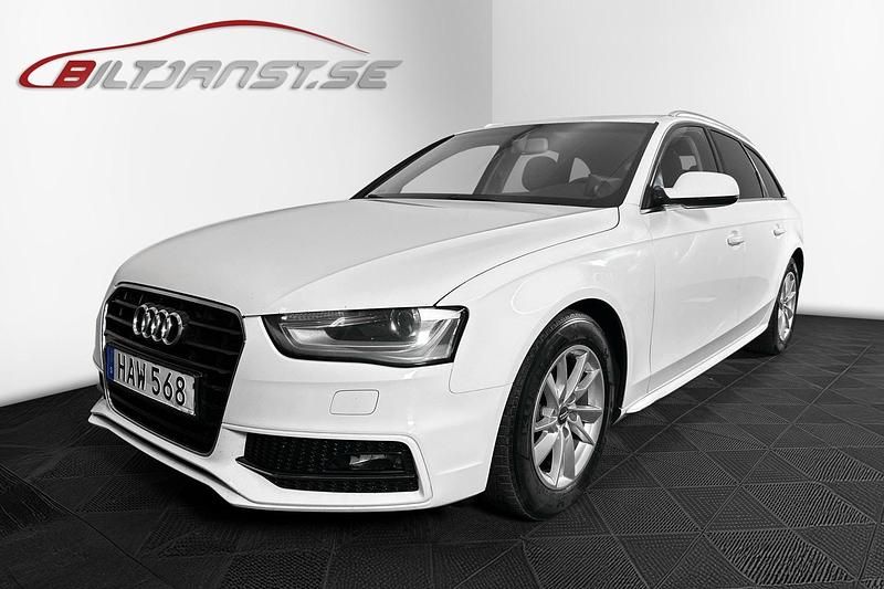Vit Begagnad 2015 Audi A4 S-Line Kombi | 119 900 kr (Bra pris) - Bild 1/4