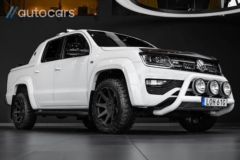 Vit Begagnad 2020 VW Amarok Aventura Pickup | 598 750 kr - Bild 1/4