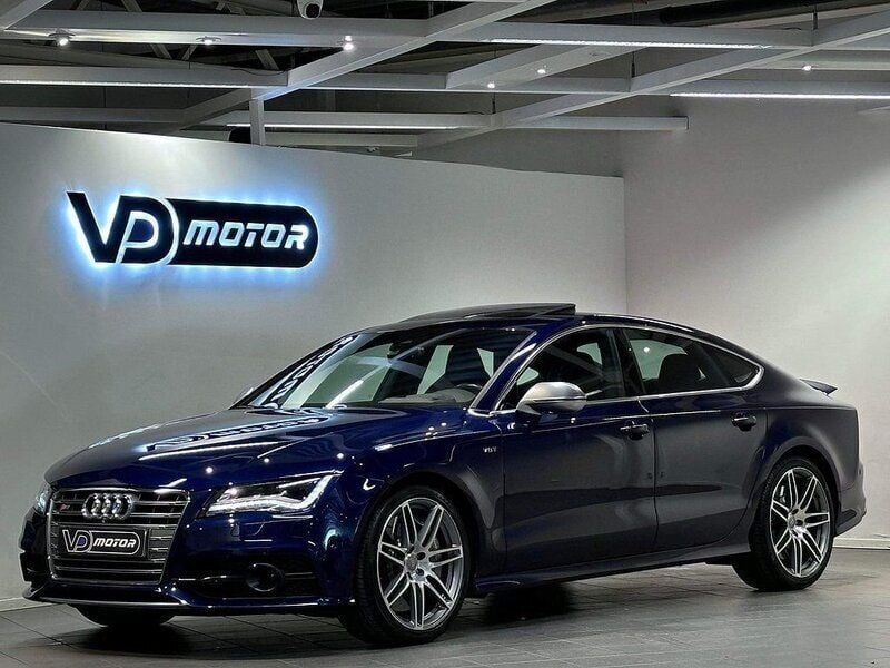 Blå Begagnad 2012 Audi S7 Halvkombi | 349 700 kr - Bild 1/4