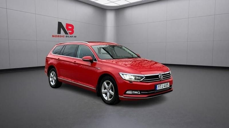 Begagnad VW Passat GT 193 HK (141 kW) 2018 Röd Kombi