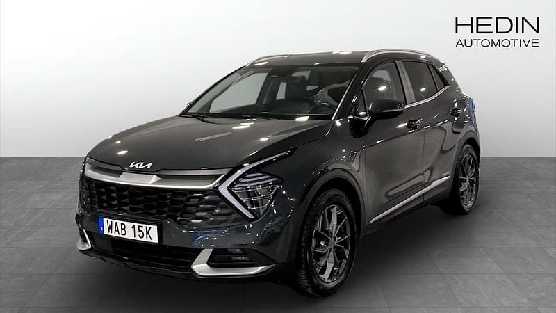 Grå Begagnad 2022 Kia Sportage Advance SUV | 359 900 kr (Lite dyr) - Bild 1/4