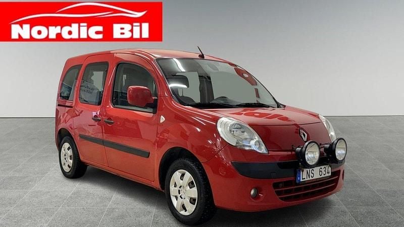Röd Begagnad 2011 Renault Kangoo Minibuss | 49 900 kr - Bild 1/4