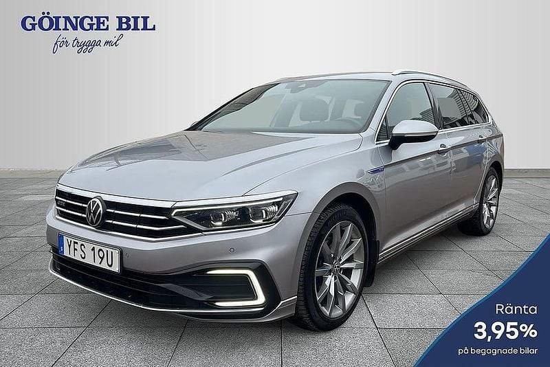 Begagnad VW Passat GTE 220 HK (161 kW) 2020 Silver Kombi