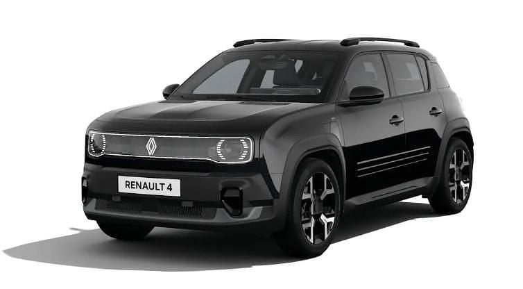 Ny Renault 4 E-Tech 110 kW (150 HK) 2026 Svart SUV