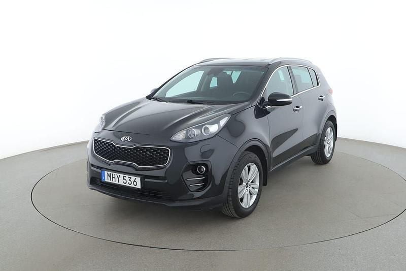 Svart Begagnad 2016 Kia Sportage Advance SUV | 115 000 kr (Marknadspris) - Bild 1/4