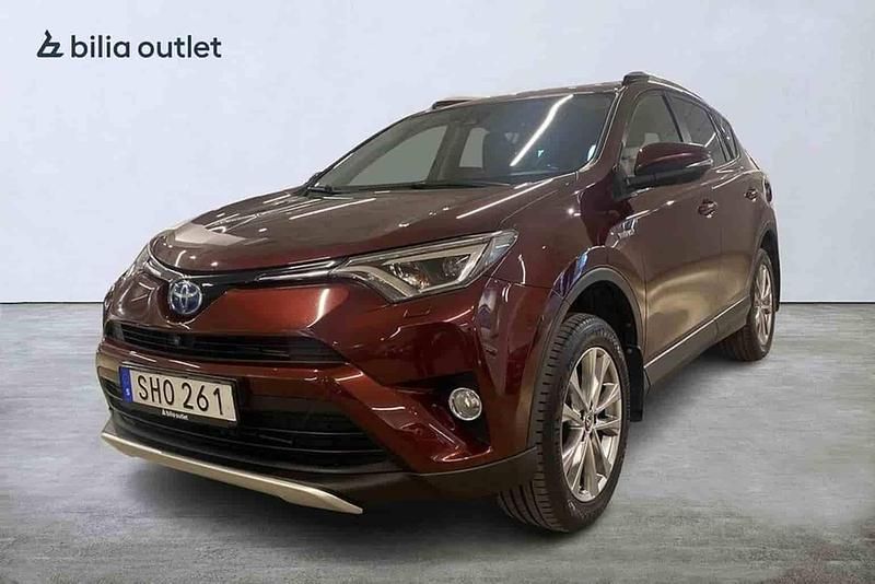 Röd Begagnad 2016 Toyota RAV4 Hybrid SUV | 174 900 kr (Marknadspris) - Bild 1/1