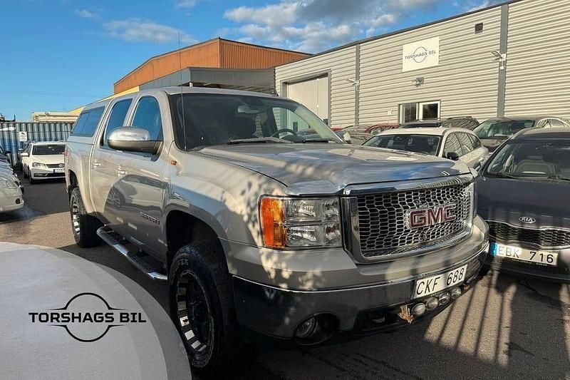 Silver Begagnad 2008 GMC Sierra Pickup | 184 900 kr - Bild 1/3