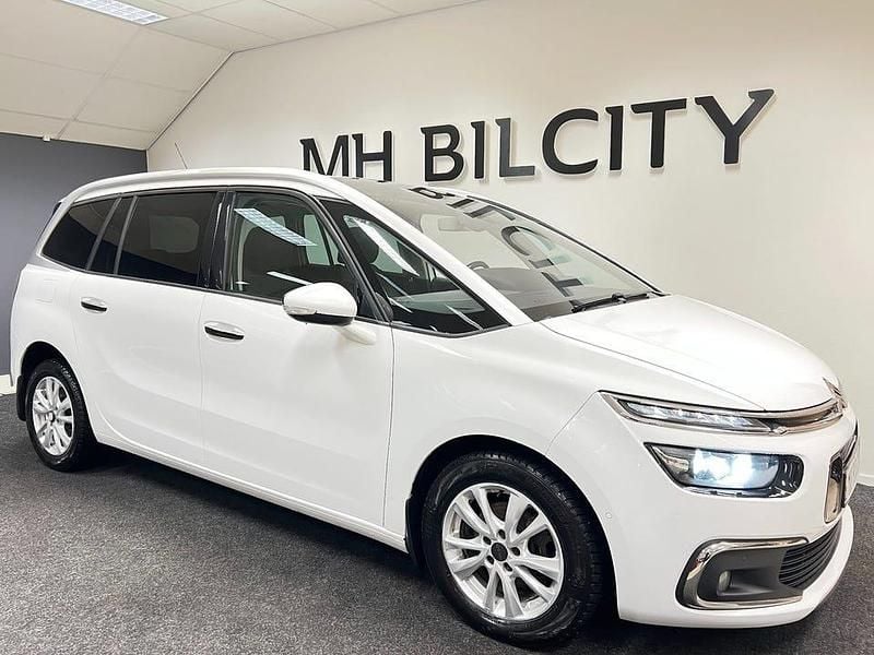 Vit Begagnad 2017 Citroën Grand C4 Picasso Minibuss | 74 900 kr (Dyr) - Bild 1/4