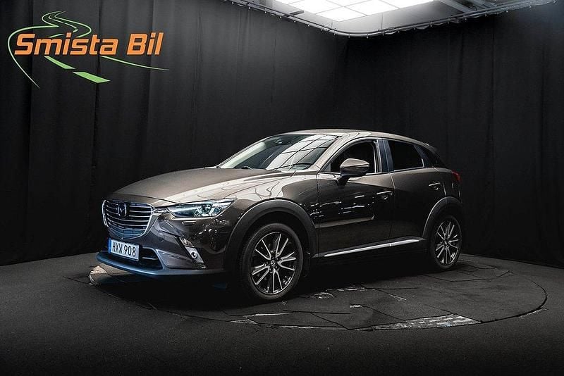 Brun Begagnad 2016 Mazda CX-3 Optimum SUV | 199 800 kr (Marknadspris) - Bild 1/3