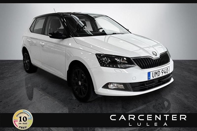 Vit Begagnad 2017 Skoda Fabia Style Halvkombi | 109 900 kr (Marknadspris) - Bild 1/4