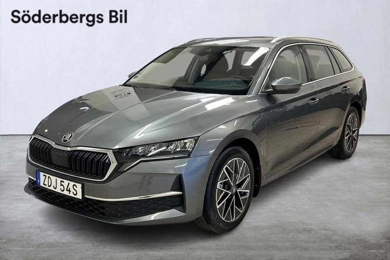 Grå Ny 2024 Skoda Octavia Selection Kombi | 373 400 kr (Marknadspris) - Bild 1/4