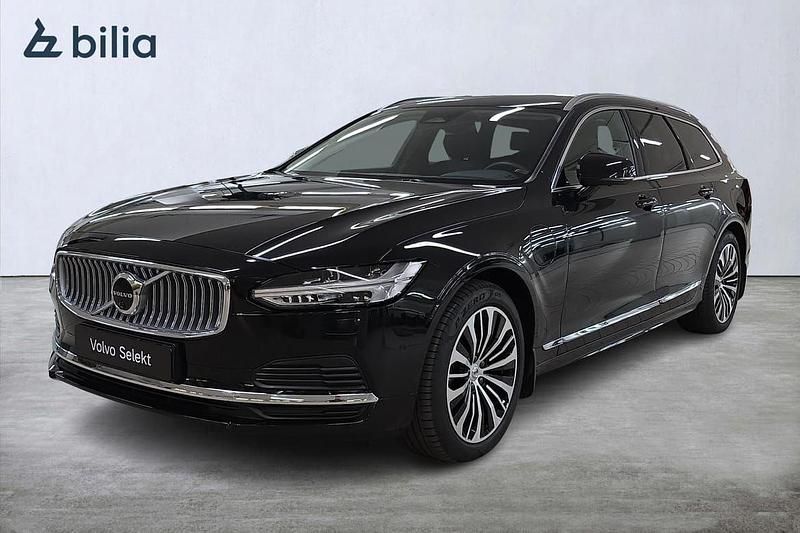 Svart Begagnad 2024 Volvo V90 Core Kombi | 479 000 kr (Marknadspris) - Bild 1/3