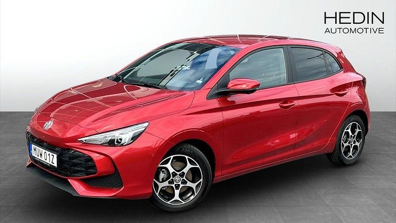 Röd Begagnad 2024 MG MG3 Luxury Halvkombi | 267 400 kr (Dyr) - Bild 1/4