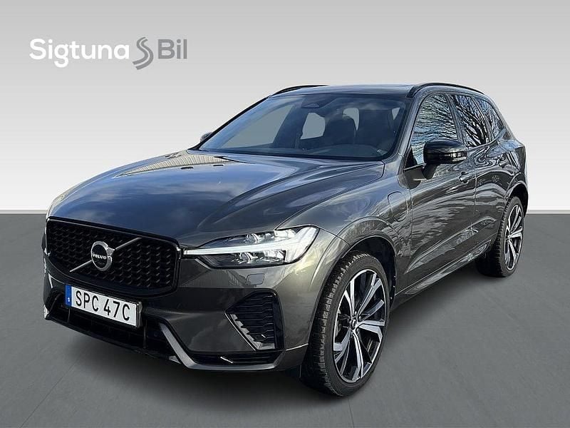Begagnad Volvo XC60 R-Design 456 HK (335 kW) 2022 Mörkgrå SUV