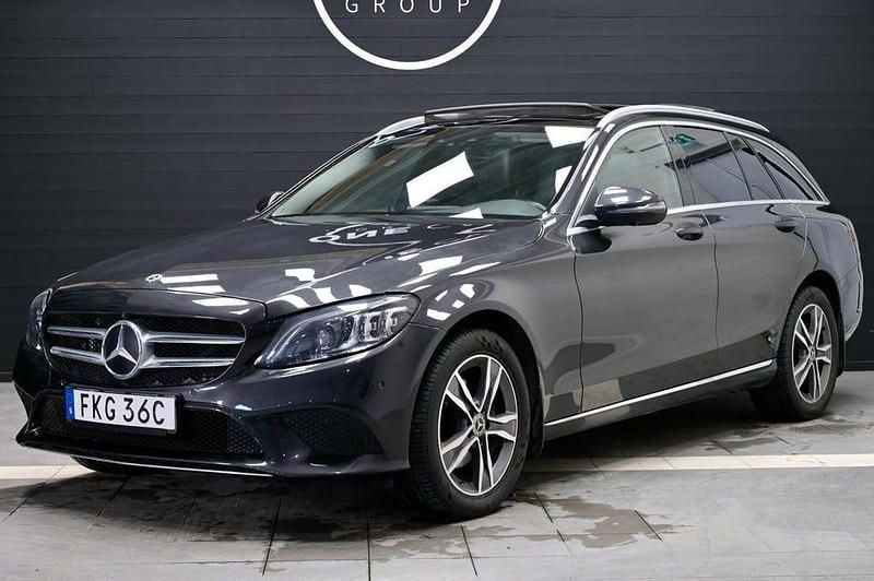 Begagnad Mercedes C220 194 HK (142 kW) 2020 Grå Sedan