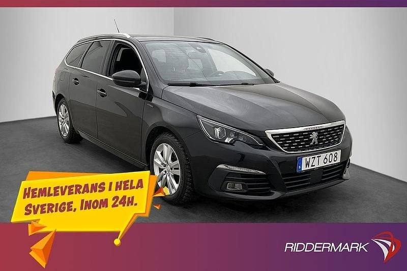 Begagnad Peugeot 308 GT-line 150 HK (110 kW) 2018 Svart Kombi
