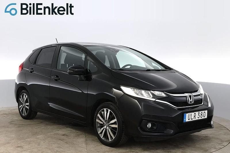 Svart Begagnad 2018 Honda Jazz Halvkombi | 154 900 kr (Marknadspris) - Bild 1/4